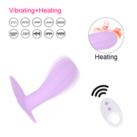 Tragbarer Klitoris-G-Punkt-Dildo-Vibrator mit Fernbedienung, 10-Gang Wasserdichter Slip-Vibrator, Erotikspielzeug für Frauen & Paare