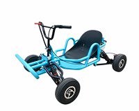 Kart à essence tout-terrain durable de style 4x4 avec système de frein à disque arrière pour compétition sur piste