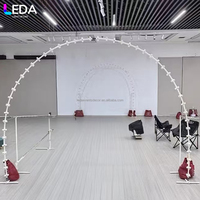 LEDA Arche gonflable automatique réutilisable de style colonne pour décoration de mariage et toile de fond