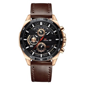 Montre de luxe pour homme, style business, quartz, sport, étanche, chronographe, bracelet en acier inoxydable, calendrier lumineux - Product Image 6