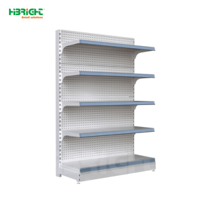 Étagère de présentation autoportante robuste à 6 niveaux pour supermarché, type gondole - Product Image 3