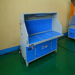 طاولة طحن أفقية جديدة للنجارة مع نظام تجميع الغبار وصقل وتلميع الحجر وطاولة لحام بنظام شفط الهواء - Product Image 6