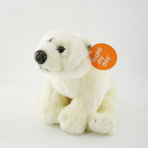 Lifelike Weighted Realistic <b>Polar</b> <b>Bear</b> Plush <b>Toy</b> Stuffed Animal Dolls Simulation Figurine Sweet Kittens Home Garden Ornaments - Product Image 1