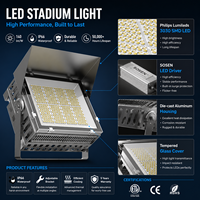 Luz LED para Estadios de Exterior IP66 de 400W - 1000W, 140lm/W, SMD3030, ETL, Alta Potencia, para Canchas Deportivas e Iluminación de Mástiles Altos