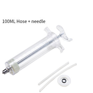 पक्षी कबूतर तोते फीडर सेट समायोज्य सीरिंज के लिए समायोज्य सीरिंज फीडिंग चम्मच नली सुई - Product Image 5