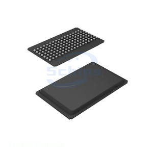หน่วยความจำ 71V3557S80BGI 119 BGA ซื้อออนไลน์ ชิ้นส่วนอิเล็กทรอนิกส์ของแท้ - Product Image 1