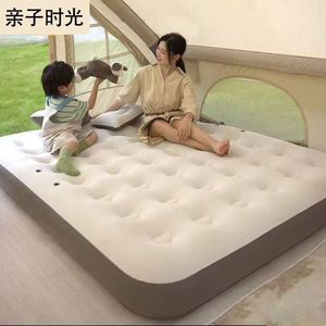 Colchoneta Inflable para Camping Chihu, 190x130x22cm, Rectangular, Portátil, con Bomba Integrada, Material de PVC Flocado y ABS - Product Image 3