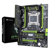 Motherboard Chipset Intel X79 Mendukung Prosesor Xeon E5 128GB SATA3 PCI-E M.2 SSD LGA2011 DDR3 untuk Desktop Terintegrasi ATX Empat