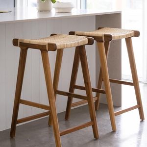 Modern Stylish Bar <b>Stool</b> for Small Spaces Customizable Wooden Furniture for Entryway Living Room Bedroom or Restaurant - Product Image 5