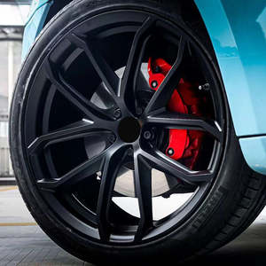 Ruedas de aleación de aluminio forjado negro mate formado por flujo de 20 pulgadas para Dodge Hellcat Challenger Charger SRT Widebody PCD 100mm nuevo - Product Image 3