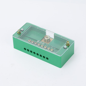 กล่องรวมสายไฟกวนหยาง รุ่น FJ6JHD เฟสเดียว 220V หนึ่งเข้าแปดออก IP44 สีเขียว แบบฝัง - Product Image 4