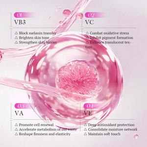 KORMESIC - Suero Facial Iluminador Multivitamínico Orgánico de 30 ml, Etiqueta Privada al por Mayor, Iluminador VC, Brillo Radiante, Equilibrio del Tono de Piel - Product Image 4