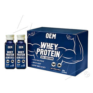 תוסף תזונה נוזלי של חלבון מי גבינה OEM/ODM, משקה לפני אימון, אנרגיה, התאוששות שרירים ותמיכה בבריאות, חלבון מי גבינה נוזלי לשתייה - Product Image 1