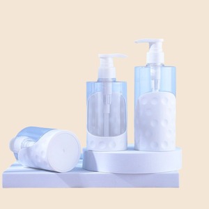 ขวดครีมพลาสติกเปล่าขนาดเล็กพร้อมเครื่องสำอางปั๊มโลชั่นแบบย่อยสลายได้แชมพูย่อยสลายได้หรูหราขนาด500มล. - Product Image 3