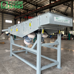 Ba lực lượng mạnh mẽ chuyển động tuyến tính rung sàng động cơ | sàng lọc đầu ra cao cho chế biến thực phẩm đa điện áp - Product Image 1