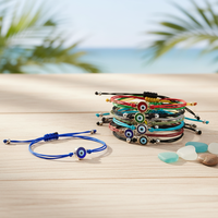 Bracelets en macramé de couleurs assorties Commande minimale de 12 pièces Accessoires de cordes de mode