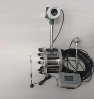 Débitmètre vortex à fixation par pince pour vapeur superchauffée avec technologie de compensation, connectivité Pulse/4-20mA/RS485/HART, prix départ usine