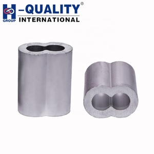 שרוולים ימיםזכוכית אלומיניום, גודל 3/64 "-5/8", פרותי אלומיניום לחבל חוט פלדה - Product Image 2