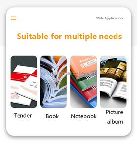 Máy Dán Keo Cho Sách Máy Làm Sách <span class=keywords><strong>Pur</strong></span> Dán Nhiệt Máy Cuốn Sách Dính Chất Kết Dính A3 - Product Image 6