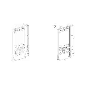 FISCHER - 4840 Sistema universal premontado para colgar WC TCS - EAN 8001132048405 ELEMENTOS PARA FIJACIÓN - Product Image 4