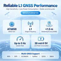 Module de positionnement multi-GNSS AT6850 L1 BDS GPS GLONASS Galileo QZSS SBAS 1PPS NMEA0183