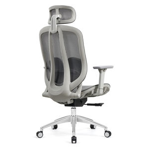 Silla de Oficina Ergonómica Moderna de Malla, Soporte Lumbar Autoajustable, Elevación a Gas Certificada Clase 3, Base Giratoria con Respaldo Abierto, Altura Ajustable - Product Image 6