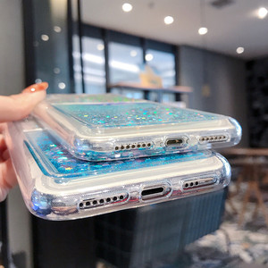 Funda de teléfono a prueba de golpes para Samsung S21 Ultra <span class=keywords><strong>A21S</strong></span>, diseño único, arena movediza, transparente, suave, TPU - Product Image 4