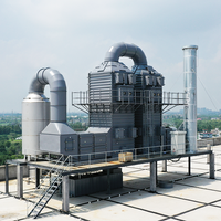 Unité de filtration ESP pour la récupération de la chaleur des déchets environnementaux et la purification des fumées d'huile pour l'industrie textile de la Turquie et du Vietnam