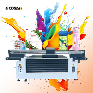 Goosam Automatic Laptop case Bag Canvas Flatbed Printer Flex Uv Varnish Color Printing Machine - Product Image 1