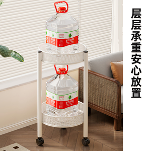 Carrito de almacenamiento metálico de varias capas para plantas, móvil, para sala de estar, para uso en interiores y balcones. - Product Image 4