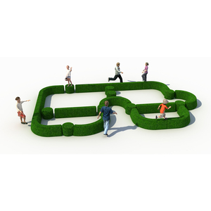 Terrain de jeux extérieur en LLDPE doux, jeux de colline <span class=keywords><strong>d</strong></span>'<span class=keywords><strong>escalade</strong></span> <span class=keywords><strong>d</strong></span>'herbe, jouets <span class=keywords><strong>pour</strong></span> bébés et tout-petits, parcs <span class=keywords><strong>d</strong></span>'attractions <span class=keywords><strong>pour</strong></span> enfants <span class=keywords><strong>d</strong></span>'âge préscolaire, capacité maximale de 5 - Product Image 1