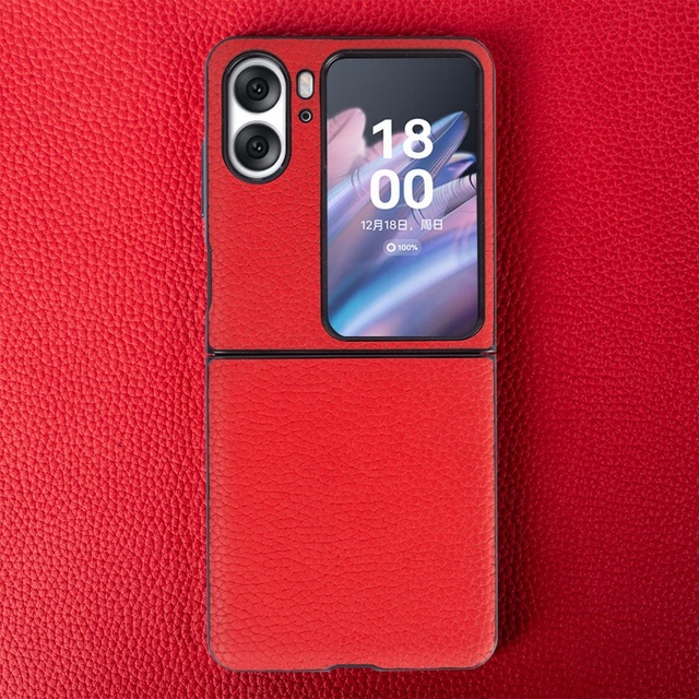 Bulk Custom Printed Manufacturer Wholesale Fashion Protective Leather Android Phone Case for Oppo Find N2 Flip