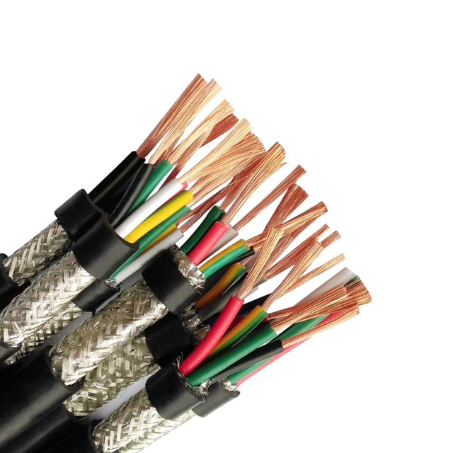 Multicore Flexible Copper Electrical Wire PVC Insulation Sheath Shield 25mm 4mm 6mm 10mm 16mm Stranded Conductors Control Cable