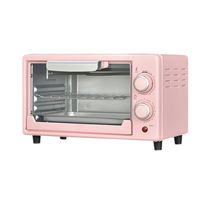 Four électrique visuel multifonctionnel en acier inoxydable 600W avec commande mécanique pour la pâtisserie domestique, personnalisable directement de l'usine