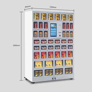 Máquinas expendedoras de alta calidad de fábrica Máquina expendedora automática Máquina Expendedora de Bebidas frías - Product Image 3