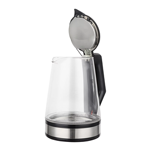 Liquidation d'usine Offre Spéciale 1.8L théière électrique en verre chauffant à haute efficacité pour la maison et l'extérieur - Product Image 4