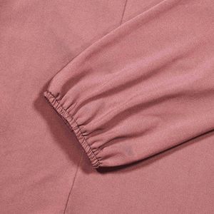 Camiseta de <span class=keywords><strong>manga</strong></span> larga calada con remaches para mujer de Color sólido a <span class=keywords><strong>la</strong></span> moda - Product Image 5