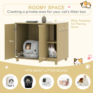 <strong>Cat</strong> <strong>Litter</strong> Enclosure, Suitable for Self-cleaning Smart Automatic <strong>Cat</strong> <strong>Litter</strong> <strong>Cabinet</strong> - Product Image 5