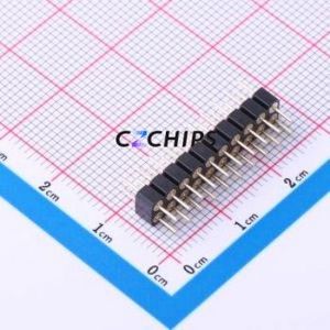 MH254V-12-20-1000-047 Pin Header Through hole Component (THT),P=2.54mm Connector 2x10P 2.54mm 2.54mm Round Pin - Product Image 1