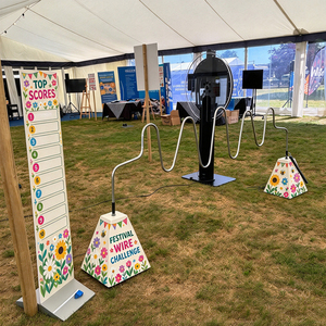 Jeu de <span class=keywords><strong>labyrinthe</strong></span> électrique géant SQ Arcade : Défi du fil électrique pour centre commercial, événement de carnaval, location, fête d'entreprise - Product Image 5