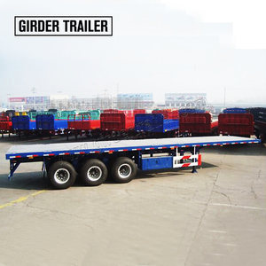 Vente chaude Châssis de conteneur de qualité Cimc Industriel 12,5m <span class=keywords><strong>Quest</strong></span> 40 pieds 3 essieux 60t Semi-remorque à plateau plat en acier Large verrouillage - Product Image 5