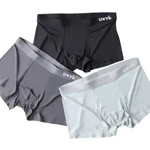 Wholesale Low Moq Breathable Men'S Silk Boxers Briefs Boxers For Men Cotton Boxer Shorts Men