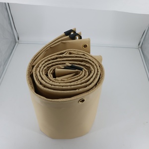 Lona Impermeable Resistente de Color Beige para Exteriores, Tela Tejida de Estilo Liso, Peso Pesado 350 Gsm, Conteo de Hilos 3800D*930D - Product Image 1