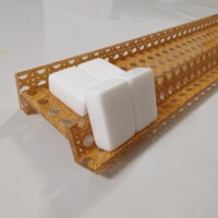 En stock : Ensemble de rangement de mahjong de luxe en acrylique, design cannage et rotin, magnétique, résistant à l'eau, avec supports et pousseurs de 20 pouces