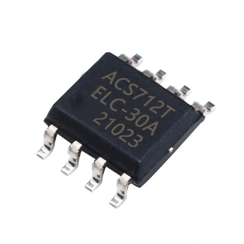 Huidige Sensoren ACS712ELCTR-30A-T Sop8 Open Loop Huidige Sensor Ac/5V 8-Pin N T/R Sensor Huidige Hal 5a