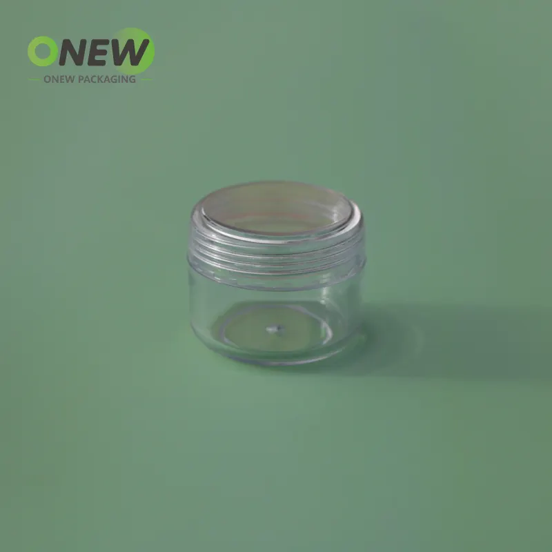 Schlussverkauf Eigenmarke Kosmetik-Creme-Glas Pulverglas 30 g 1 Unz 2 Unzen Ps Kunststoff individuell angepasst