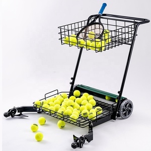 Chariot à balles de tennis portable avec ramasseur automatique RN227 - Product Image 2