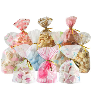 Bolsas <span class=keywords><strong>de</strong></span> Celofán Personalizadas con Laminado <span class=keywords><strong>de</strong></span> PE, Reciclables, con Cierre Superior, Transparentes y Planas para Panadería, para <span class=keywords><strong>Navidad</strong></span> - Product Image 1