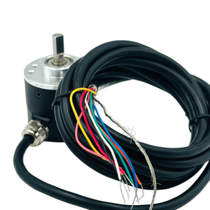 Nouvel encodeur rotatif optique à arbre plein de la série CHA, modèle CHA-10BM-G05L, pour l'automatisation industrielle - Product Image 4