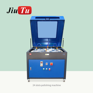 Machine de polissage et de rectification pour verre de tablette, montre et téléphone, pour le reconditionnement et l'élimination des rayures, 24 emplacements - Product Image 1